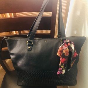 Elliott Lucca Black Waverly Large Tote